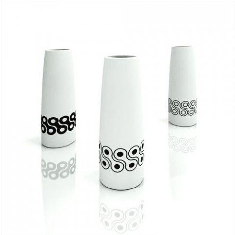 vase notneutral-links-black 3D Модель .c4d .max .obj .3ds .fbx .stl .blend 