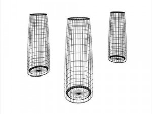 vase notneutral-links-black 3D Модель