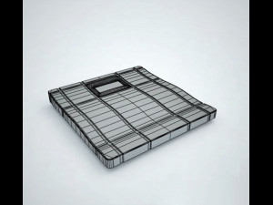bathroom scale-1 3D 모델