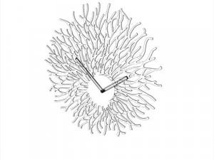 flowing clock 3D Model