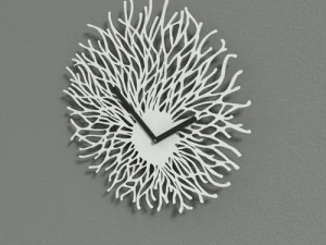 flowing clock 3D Model