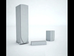 speakers pack 1 Model 3D