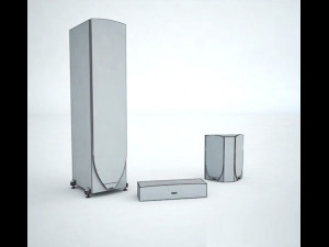 speakers pack 1 Model 3D