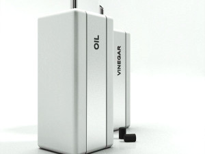 oil vinegar set Model 3D