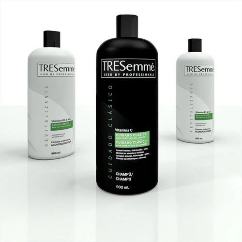 tresemme shampoo 3D Model .c4d .max .obj .3ds .fbx .stl .blend 