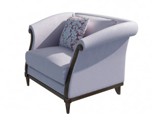 arm chair-1 3D Model