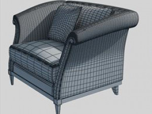 arm chair-1 Modèle 3D
