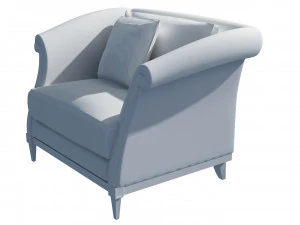 arm chair-1 3D Model
