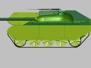 t55 iskender Model 3D