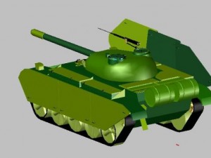 t55 iskender 3Dモデル