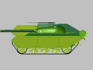 t55 iskender 3D Model