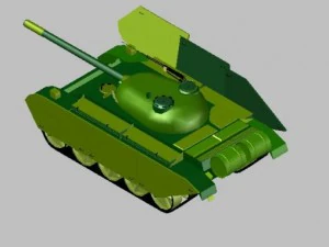 t55 iskender 3D Model