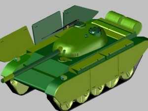 t55 iskender 3Dモデル