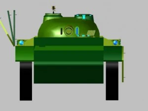t55 iskender 3D Model