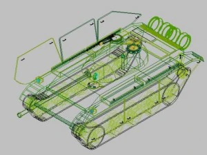 t55 iskender 3D Model