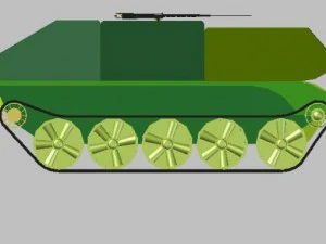 t55 iskender 3D Model