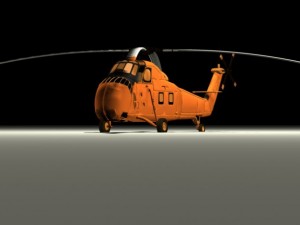 hus1 helicopter offer 3D Model