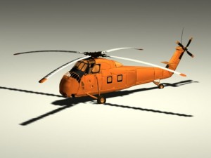 hus1 helicopter offer 3D Model