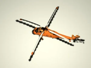 hus1 helicopter offer 3D Model