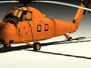hus1 helicopter offer 3D Model