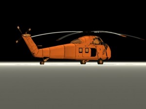 hus1 helicopter offer 3D Model