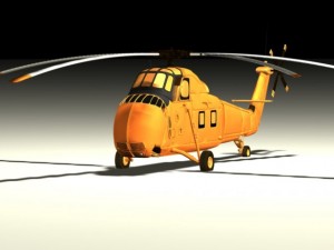 hus1 helicopter offer 3D Model
