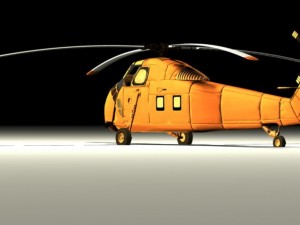 hus1 helicopter offer 3D Model