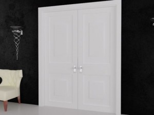 classic double door Model 3D