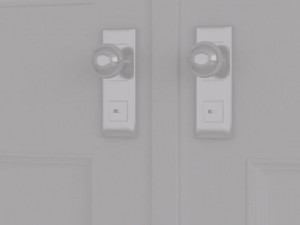 classic double door Model 3D