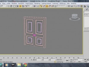 classic double door Model 3D