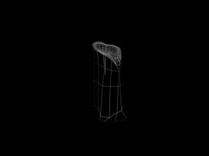 low poly candle 3D Model