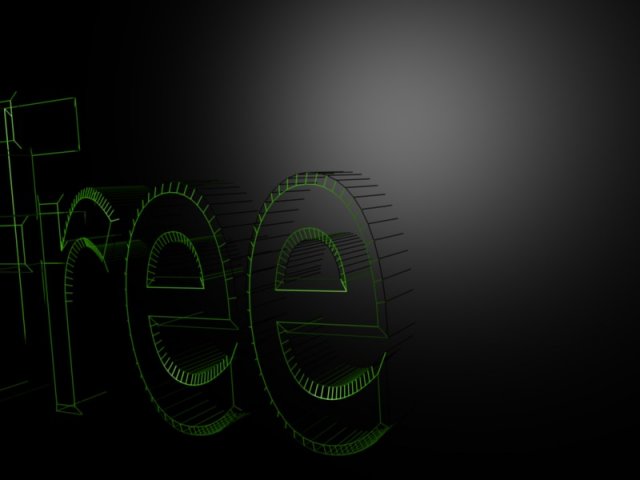 free sign 3D Model .c4d .max .obj .3ds .fbx .stl .blend 
