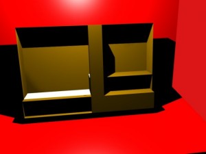 tv stand Modelo 3D