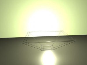 square bowl Modelo 3D