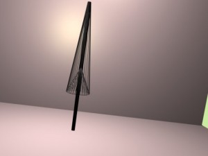 medieval jousting lance 3D Model