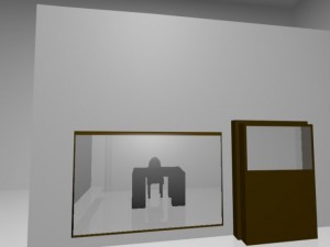 office building floor 3D 모델