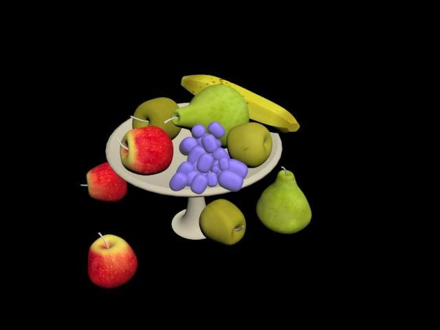 fruits 3D Model .c4d .max .obj .3ds .fbx .stl .blend 