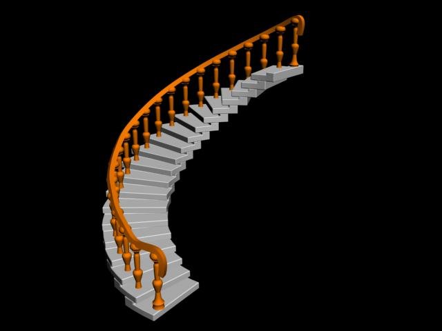 ladder 3D Model .c4d .max .obj .3ds .fbx .stl .blend 