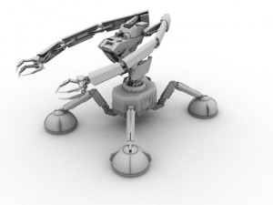 robot 3D Model