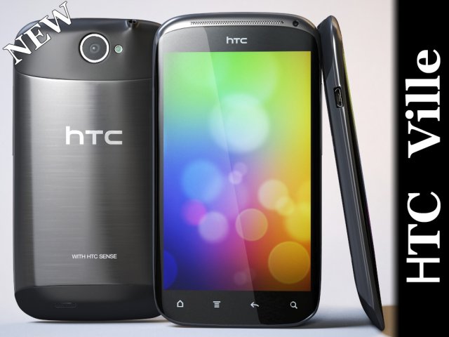 htc ville Modelo 3D .c4d .max .obj .3ds .fbx .stl .blend 