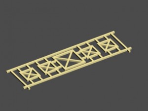 balcony grills and ornamental grills 3D Модель