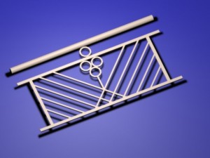 balcony grills and ornamental grills 3D 模型