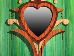 ornamental mirror frames 3D Модель