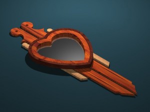 ornamental mirror frames 3D Модель