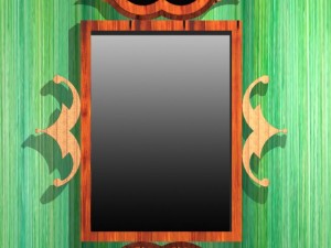 ornamental mirror frames 3D Модель