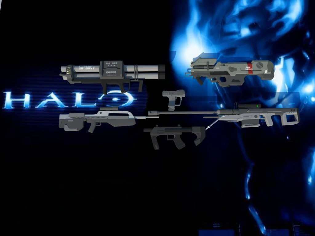 halo pack 3D Model .c4d .max .obj .3ds .fbx .stl .blend 