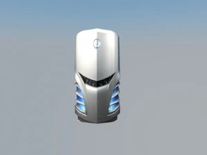 computadora alien&iacute;gena Modelo 3D