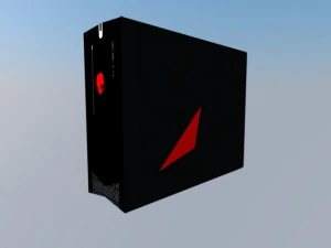 alienware x51 gaming computer 3D Model