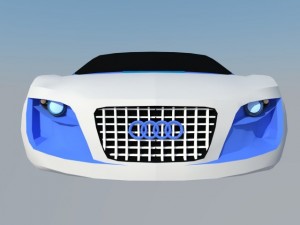 future car Modèle 3D