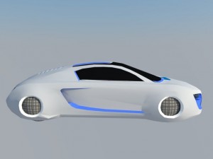 future car Modèle 3D